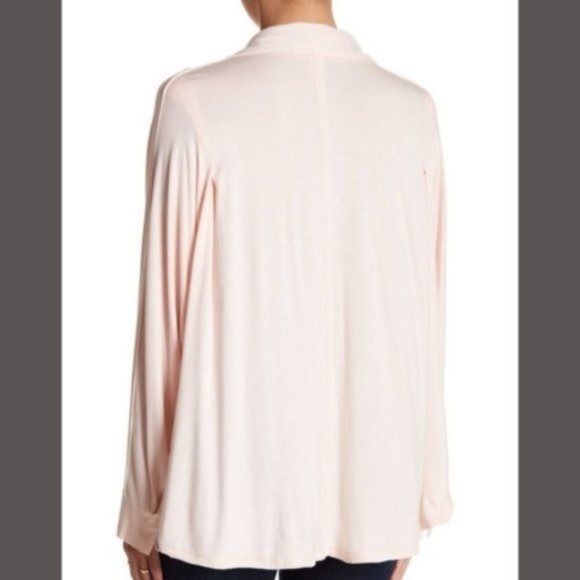 Free People Can’t Fool Me Peach Soft Blouse - Picture 2 of 7